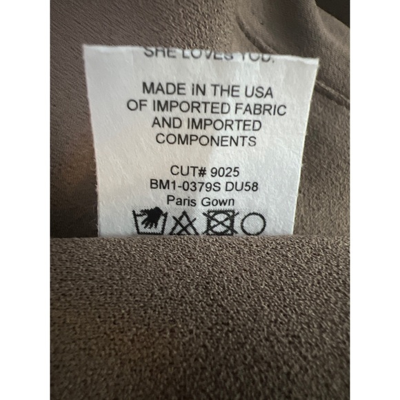 Show Me Your Mumu Paris Gown Dune Stretch S - Picture 7 of 8